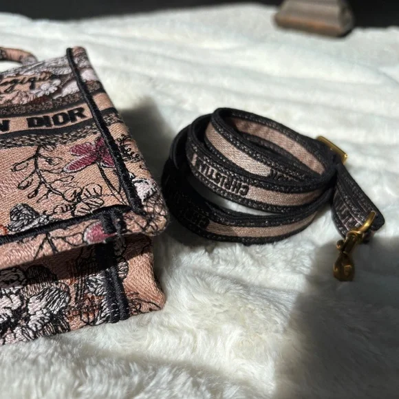 Mini Dior Book Tote in Pink - Picture 10 of 16